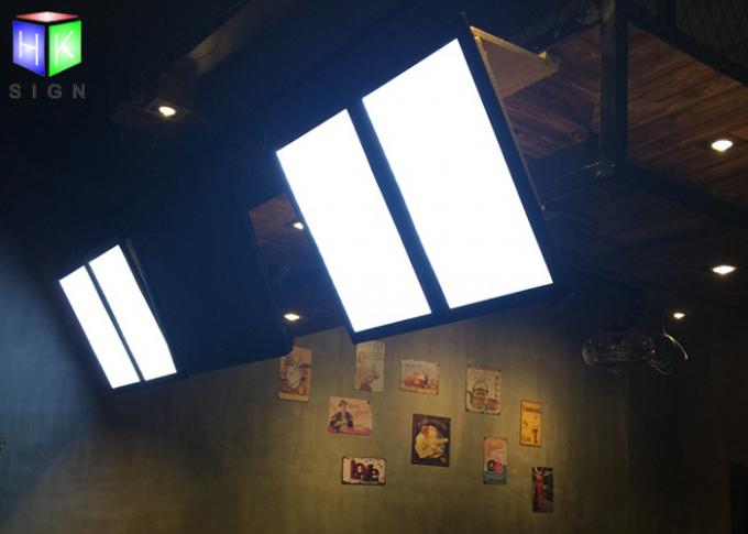 Publicité écologique de bière de caisson lumineux de Framless 24 x 36, caisson lumineux en cristal