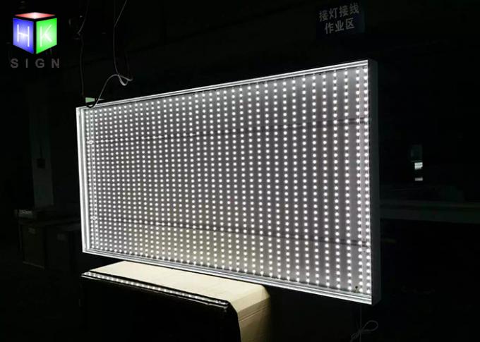 Cadre en aluminium d'affiche de rupture de signe de publicité de profil de caisson lumineux de tissu du chargement frontal