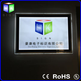 Chine Le caisson lumineux en cristal du mur LED de rectangle/caisson lumineux en aluminium Supler de cadre amincissent fournisseur