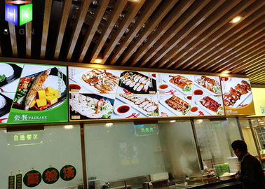 Chine Affichage A0 - de menu de Lightbox de panneaux de menu lumineux par cadre instantané taille A4 fournisseur