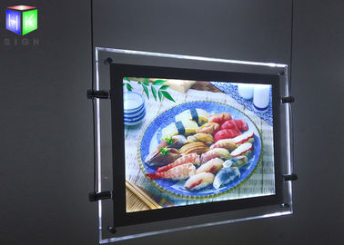 Chine Double publicité dégrossie magnétique de caisson lumineux de LED pour le panneau de menu 240 volts 50 hertz fournisseur