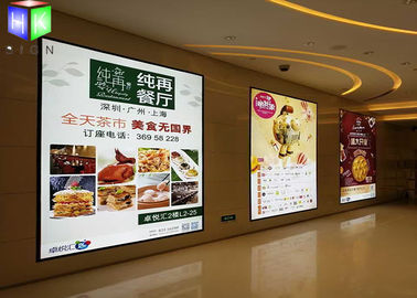 Chine Luminosité lumineux LED de cadre magnétique mince de caisson lumineux du restaurant intense fournisseur