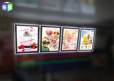 Chine Position libre en cristal d'intérieur 6MM Thcikness de boîte de présentation d'affiche de film de cadre fournisseur