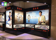 Chine Caissons lumineux en aluminium noirs de la publicité, signe mené de Lightbox avec le cadre de tableau société