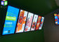 Le menu de Digital de restaurant de signe de LED Lightbox embarque le cadre d'aluminium de taille standard fournisseur