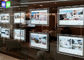 Affichages acryliques de fenêtre d'affiche du caisson lumineux ultra mince LED de cadre pour des agents immobiliers fournisseur