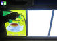 Le panneau de menu des aliments de préparation rapide LED, menu mince fixé au mur du caisson lumineux A2 embarque le cadre en aluminium fournisseur
