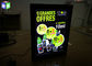 Affiche magnétique de caisson lumineux de la publicité d'hôtel Frameless avec la feuille acrylique fournisseur