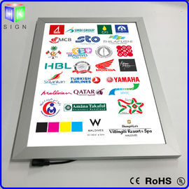 Chine Gravure fixée au mur du laser 3D de caisson lumineux de cadre d'affiche de la publicité LED fournisseur